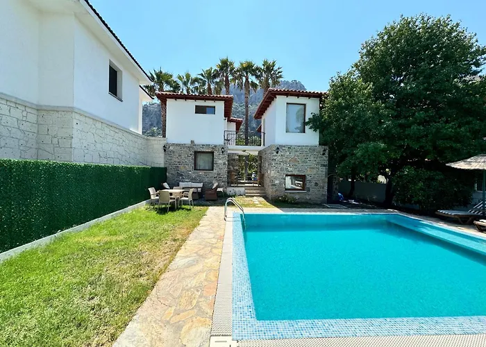 Villa Merry - Dalyan Stonehouse With Palmtrees, 50M To River