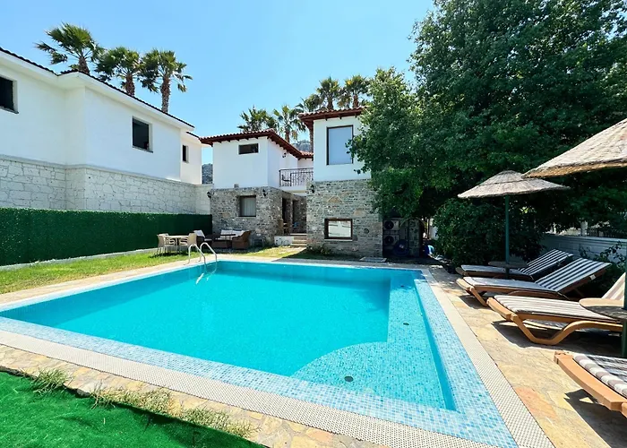Villa Merry - Dalyan Stonehouse With Palmtrees, 50M To River