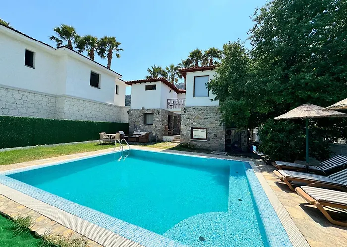 Villa Merry - Dalyan Stonehouse With Palmtrees, 50M To River